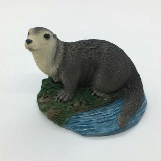 Vintage Otter Sea Lion Wild Animal Country Figure Figurine Ornament Home Decor