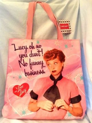 I Love Lucy Tote Bag Lucy,  Oh No You Don 