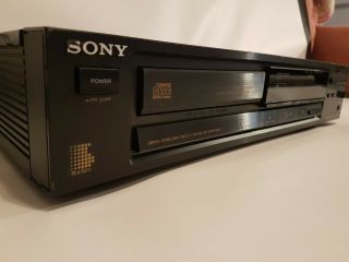 Sony Cd Player Cdp - 470 - - Vintage