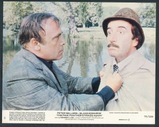 Peter Sellers Clouseau Herbert Lom The Pink Panther Strikes Again ‘76