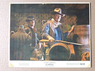 John Wayne With James Caan Color Western Photo 1966 El Dorado