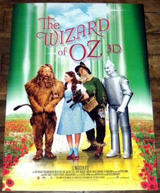 The Wizard Of Oz Judy Garland Mgm 1930s Victor Fleming Small French Poster
