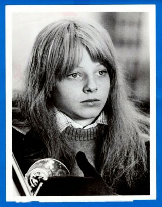 Jodie Foster Actress Vtg 7x9 Photo 1980 The Little Girl Who Lived Down The Lane