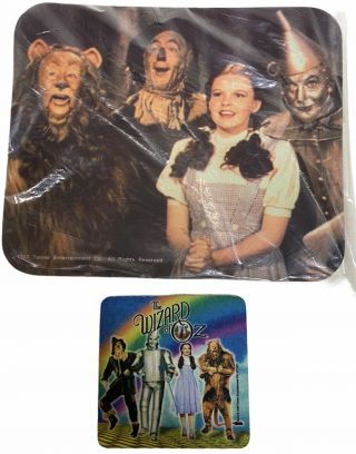 Wizard Of Oz Desk Mat Mousepad Home Office Coaster Dorothy Scarecrow Vintage