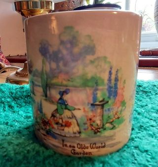 Vintage Collectable In An Old World Garden By Sandland Hanley Tea Coffee Cup