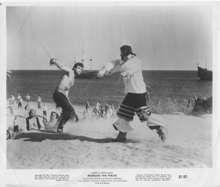 Morgan The Pirate Photo Steve Reeves 1961 B/w Publicity Still