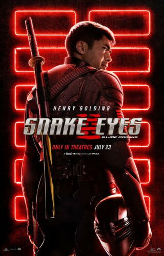 Snake Eyes: G.  I.  Joe Origins - 27x40 D/s Theatrical Movie Poster