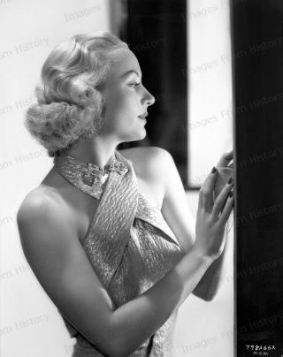 8x10 Print Carole Lombard Glamour Portrait By Clarence Bull 1934 Ddcl