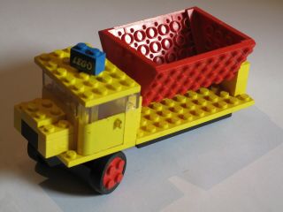 Retro Vintage Set Lego Kipplaster (371) Von 1971 Nicht Komplett Als Teilespender