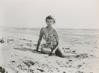Italian Bathing Beauty Sophia Loren 1955 Too Bad She ' s Bad Photograph 2