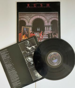 Rush Moving Pictures 1981 Mercury ‎srm Vintage Record