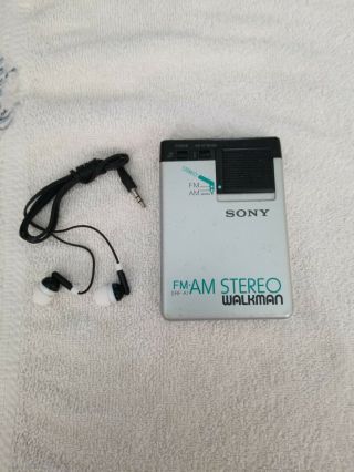 Sony Wm - F15 Am/fm Walkman