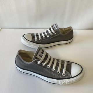 Chuck Taylor Converse All Star Sneaker Men’s 5 Women’s 7 Gray Low Top Shoes Vtg