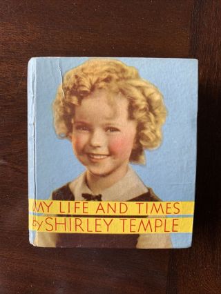1936 My Life And Times By Shirley Temple Big Little Book 1116 Vg Photographs