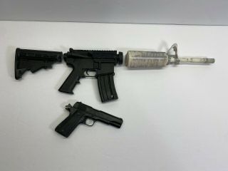Chronicle Collectibles 1:2 Scale Ar - 14,  M - 16,  Colt 45 1911 Printed Originals Nor