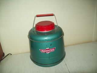 Vintage Western Field Jug Cooler American Made 1 Gallon Size In Great Shape