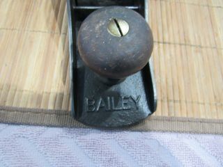 Vintage Stanley Bailey No.  5C Type 9 1902 - 1907 PAT MAR - 25 - 02 & AUG - 19 - 02 2