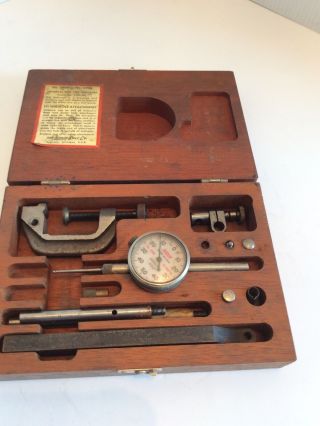 Vintage Lufkin Universal Dial Test Indicator No.  399a Or 299a Kit