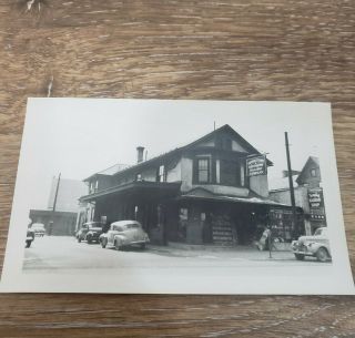 Vintage B&w Photo Youngstown & Southern Railway Company Building Ohio Rr