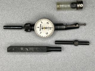 Vintage Craftsman 9 - 4076 Dial Test Indicator With Attachments & Clamshell Case