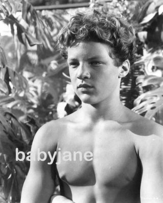 004 Johnny Sheffield Portrait As Boy From Tarzan Photo