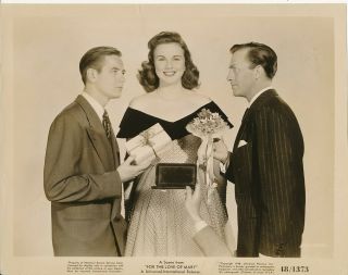 Deanna Durbin Vintage 1948 For The Love Of Mary Universal Studio Photo