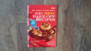 Vintage Cookbook Pillsbury 100 Bake Off Recipes 15th Grand National 1964