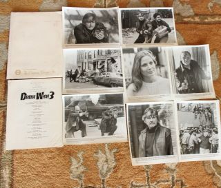 Death Wish 3 Charles Bronson Press Kit Photos,  Production Info