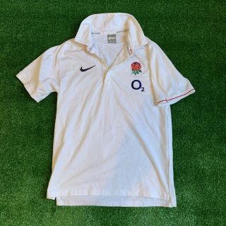 Vintage Y2k England 2005/2006 Rugby Jersey Shirt Size Small Mens Nike O2