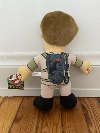 Awesome 2012 Toy Factory Ghostbusters Peter Venkman 14” Plush Doll With Tags 2