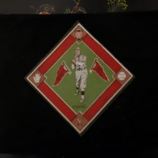Vintage Baseball B18 1914 Felt Blanket John Hummel Ex - Mt