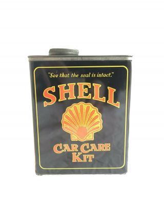 Vintage Shell Car Care Kit Can 3