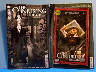 2x The Conjuring The Lover 1 Horror Movie Tie - In Comic Variant A & B Covers Dc