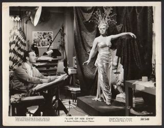 Lana Turner Posing For Artist A Life Of Her Own Vint Orig Photo See