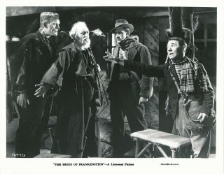 Boris Karloff The Monster 1935 The Bride Of Frankenstein Universal Horror Photo
