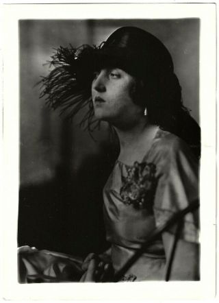 Silent Film Star,  Singer Estelle Taylor Charles Sheldon Vintage 1920s Photograph