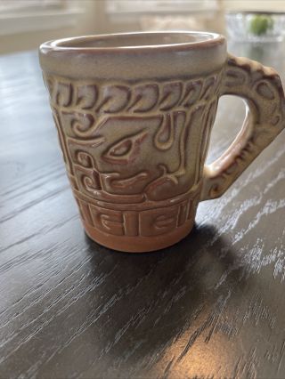 Vintage Frankoma 7cl Aztec Mug