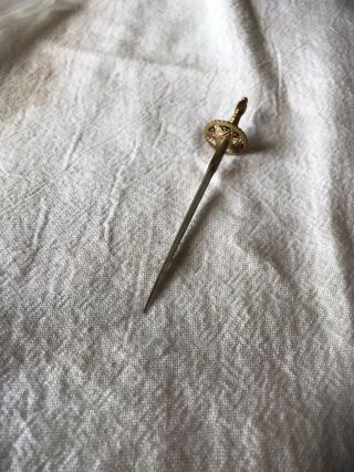 Vintage Miniature Letter Opener Sword