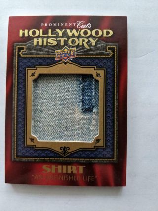 2009 Upper Deck Hollywood History Prime Cuts Movie Robert Redford Hh - 17