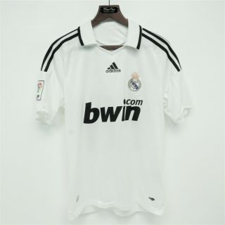 Real Madrid Vintage Football Home Shirt 2008 2009 Van Der Vaart Small 36 " A28