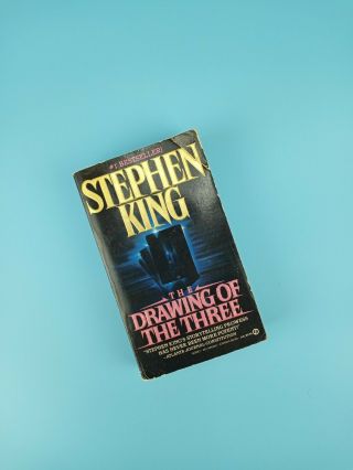 Stephen King The Dark Tower 2 The Drawing Of The Three Vtg 1990 Paperback Book