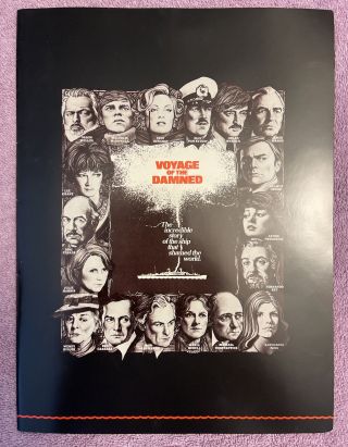 Oscars - Voyage Of The Damned - Theater Award Screening Guide (1976) - Rare Book