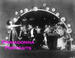Alla Nazimova & Rudolph Valentino 8x10 Lab Photo B&w 1921 " Camille " Portrait
