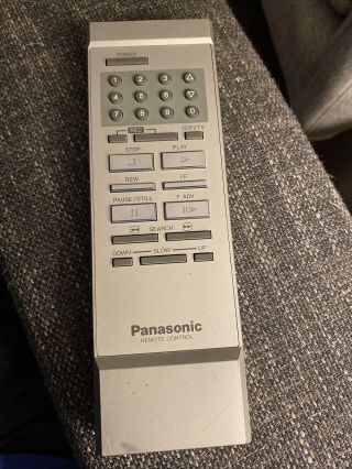 Vintage Panasonic Vsqs0278 Vcr Tv Remote Control