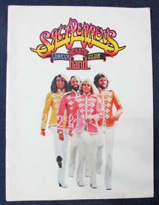 Sgt.  Peppers Lonely Hearts Club Band Bee Gees Movie Souvenir Program 1978 Vg.