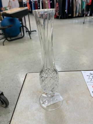 Waterford Crystal Classic Lismore 9 1/4 " Bud Flower Vase B