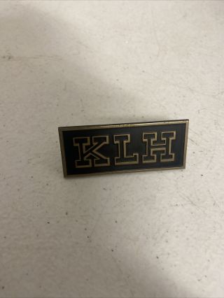 Vintage Klh Metal Speak Grille Badge Emblem For 3,  4,  5,  6,  12,  17,  Others.  C