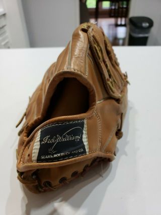 Vintage Ted Williams 1662 Sears Roebuck & Co.  Baseball Glove