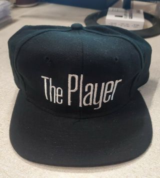 Vintage The Player Snapback Hat Movie Promo Rare