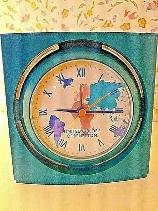 Vintage - United Colors Of Benetton Alarm Clock - Rare